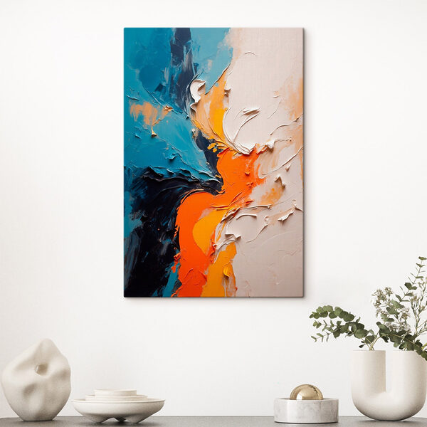 Vibrant swirls of color and texture Vibrant swirls of color and texture