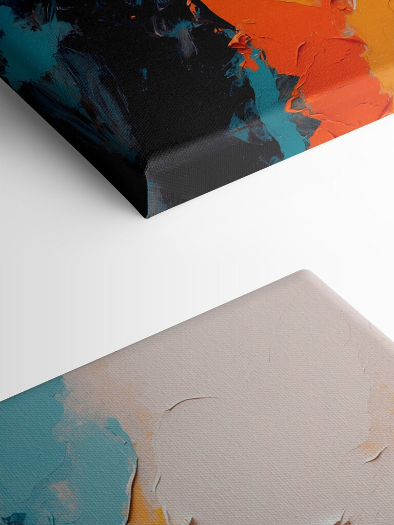 Vibrant swirls of color and texture Vibrant swirls of color and texture