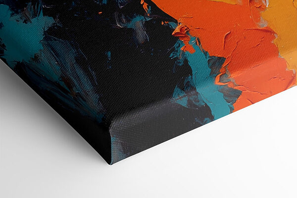 Vibrant swirls of color and texture Vibrant swirls of color and texture