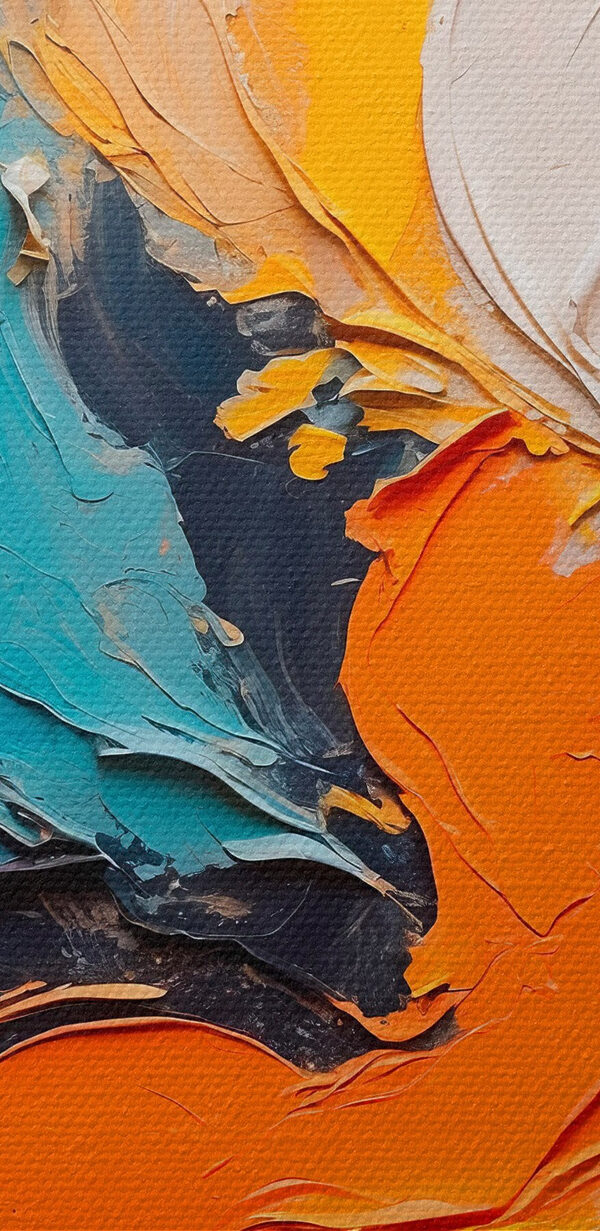 Vibrant swirls of color and texture Vibrant swirls of color and texture