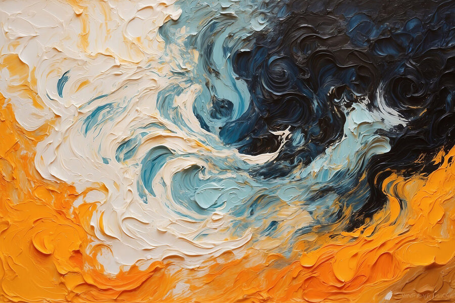 Pictura de culori diferite