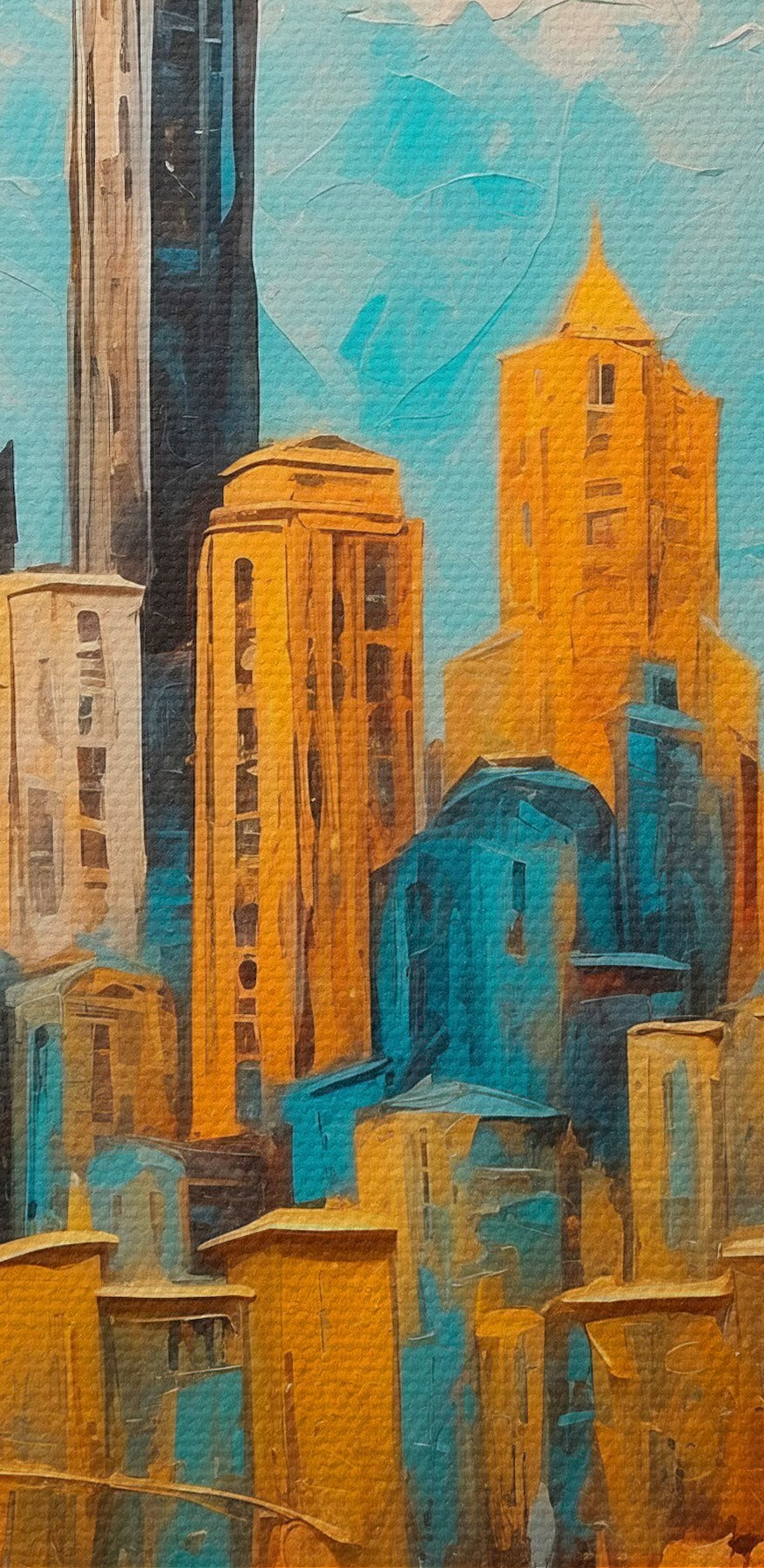 Pictura unui oraș
