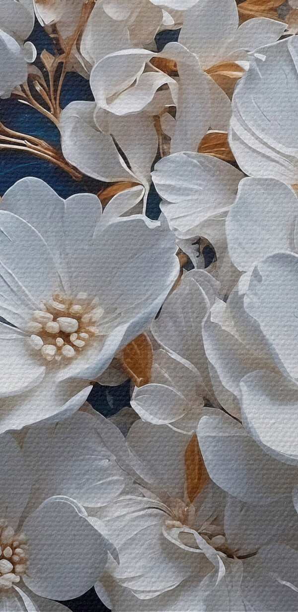 Flori delicate pe un fundal bogat Flori delicate pe un fundal bogat