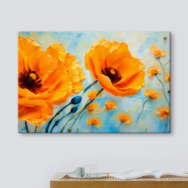 Florile vibrante pun în valoare decorul senin Florile vibrante pun în valoare decorul senin