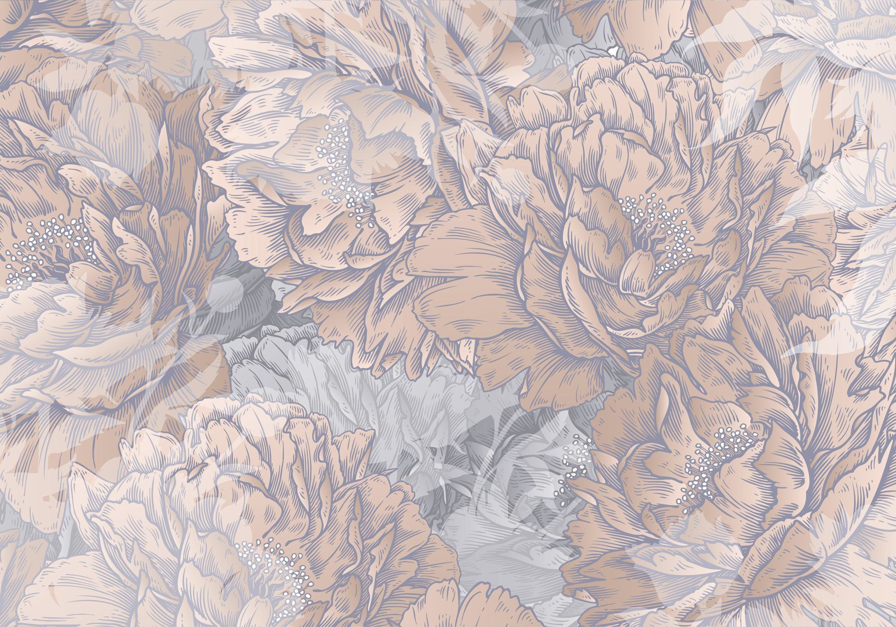 Elegance in floral design patterns