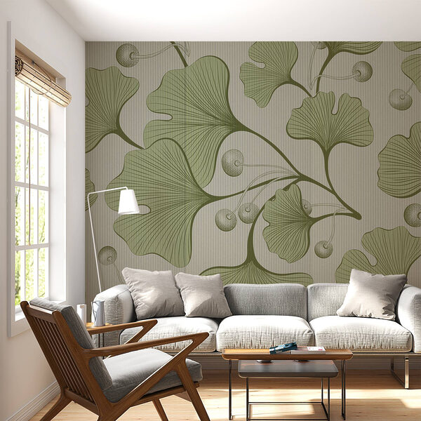 Design cu model de frunze inspirat din natură Design cu model de frunze inspirat din natură