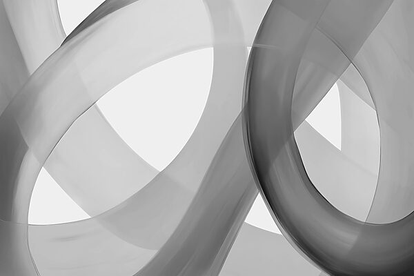 Grey and white swirls