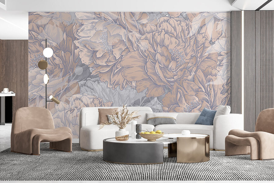Eleganță în modelele de design floral