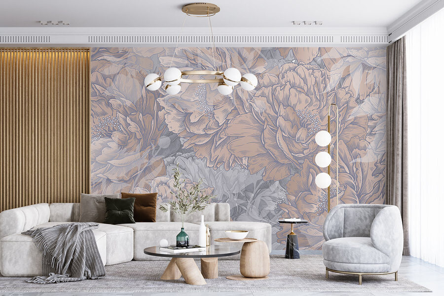 Eleganță în modelele de design floral