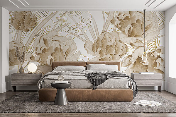 Design floral elegant în tonuri discrete Design floral elegant în tonuri discrete