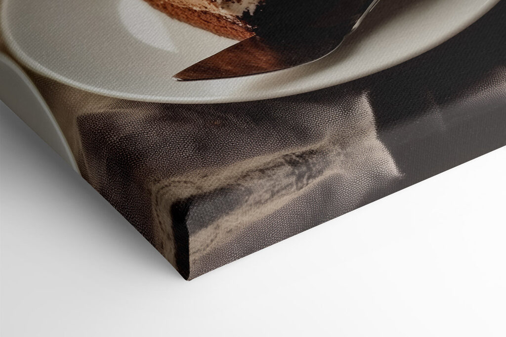 Piece of cake and a cup of coffee