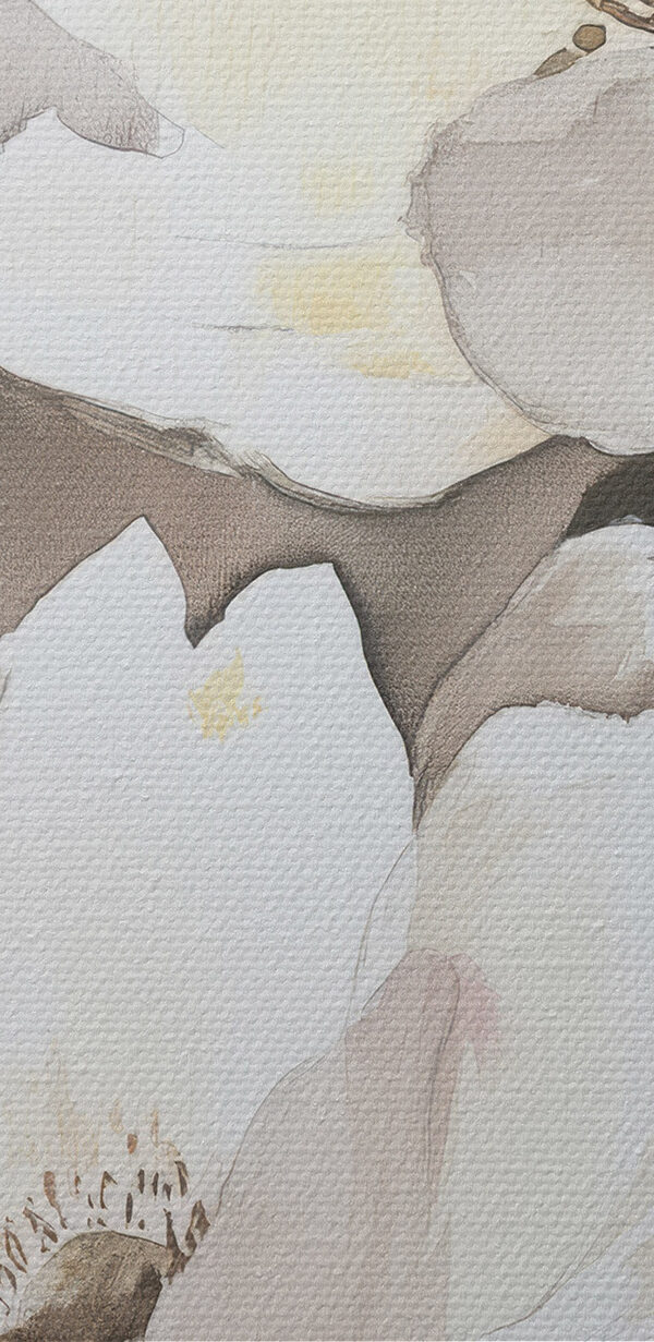 Delicate blossoms in soft hues