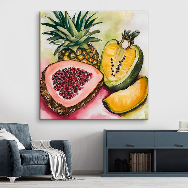 Pictura acuarelă de fructe Pictura acuarelă de fructe