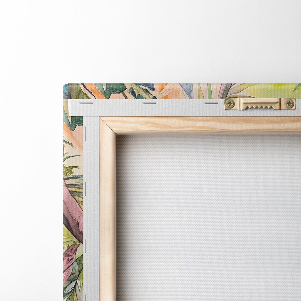 Colorful bird on a tree branch