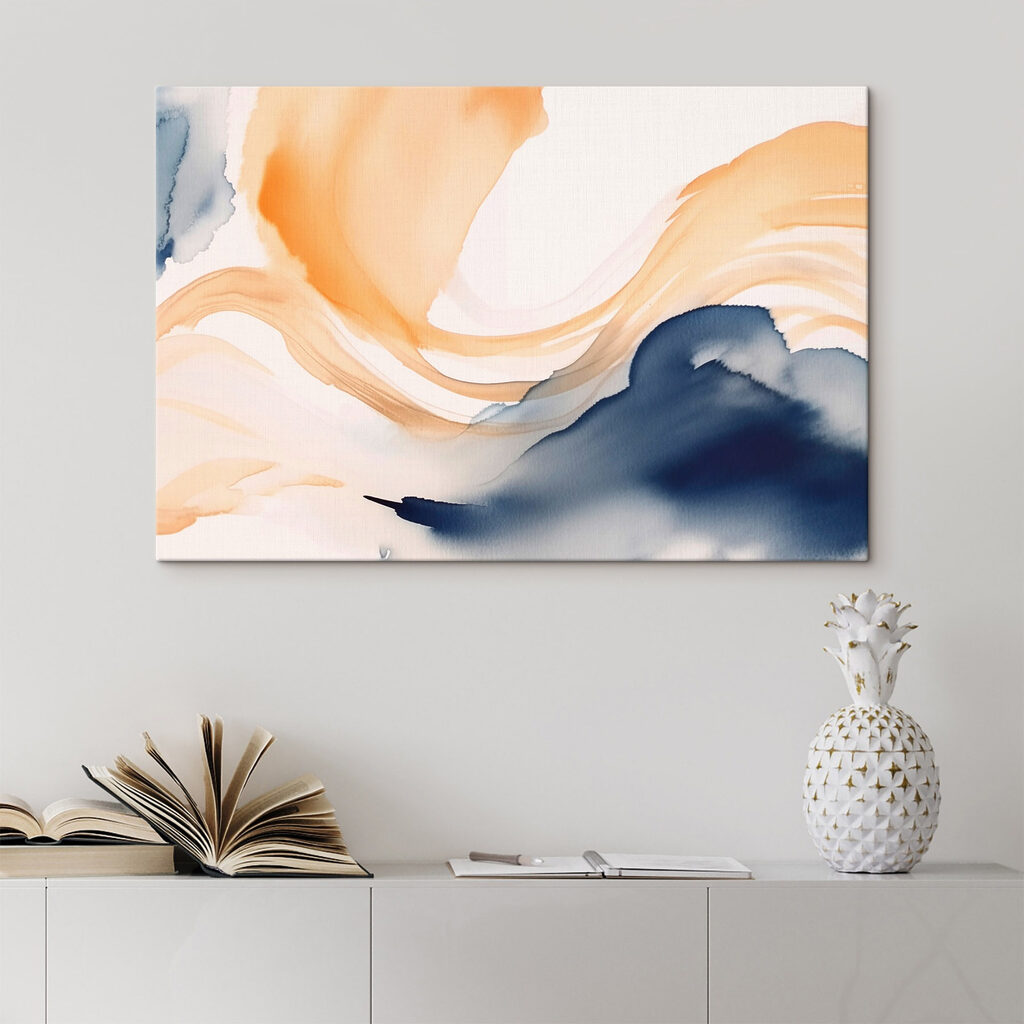 Painting of a wave