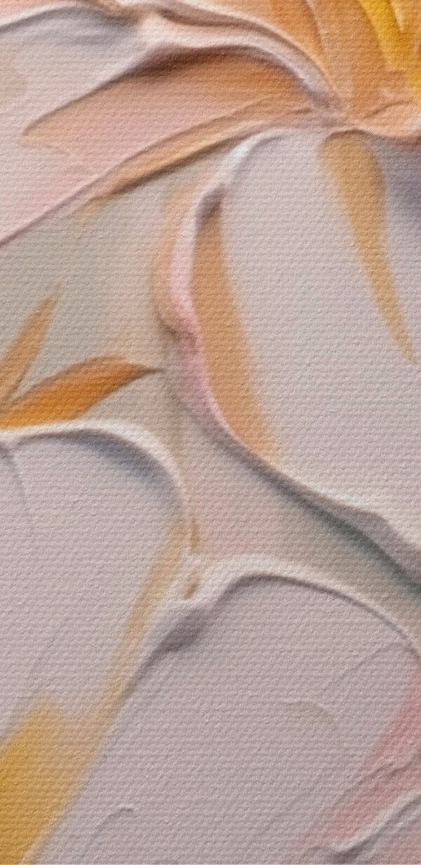 Pictura de flori pe un perete Pictura de flori pe un perete