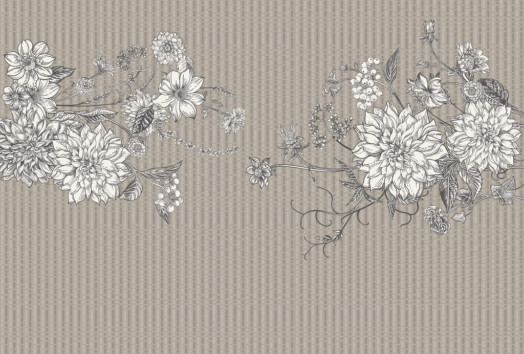 Ilustrație florală elegantă pe fundal texturat Ilustrație florală elegantă pe fundal texturat