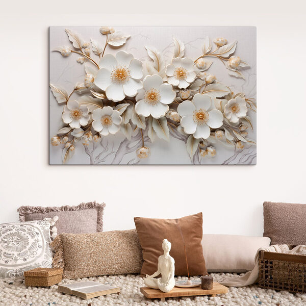 Design floral complicat în nuanțe delicate Design floral complicat în nuanțe delicate
