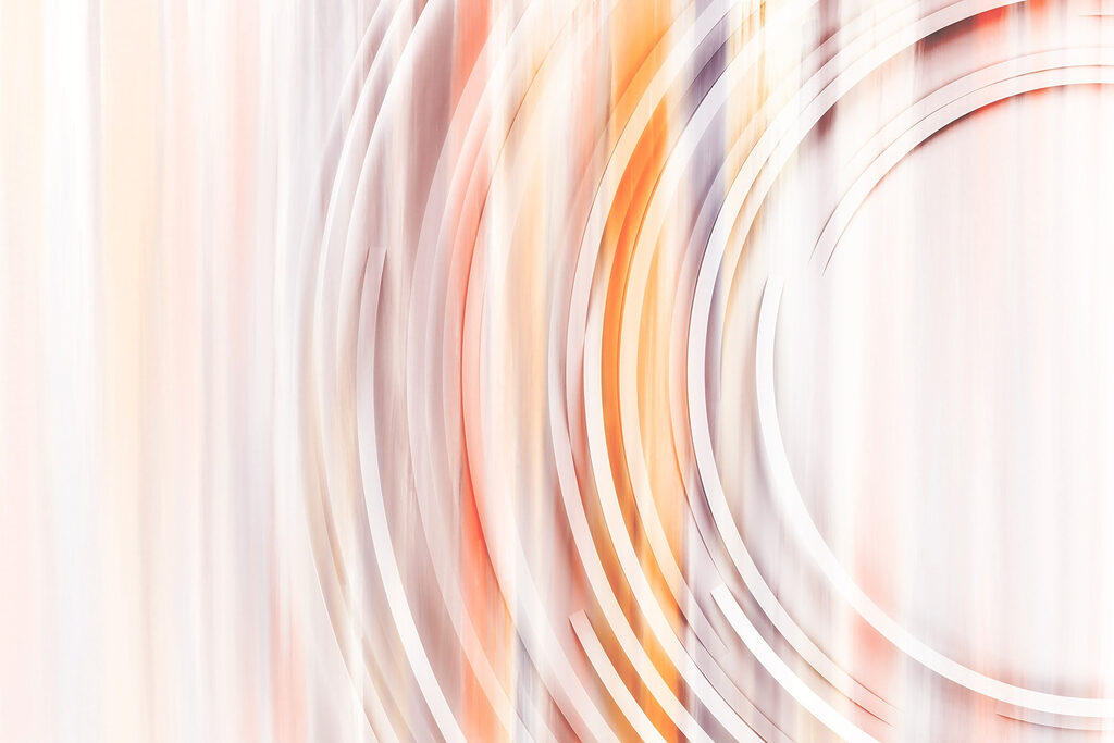 Imagine neclară a unui cerc spiralat Imagine neclară a unui cerc spiralat