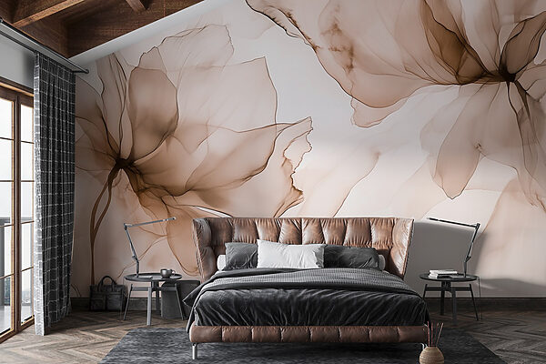 Design abstract floral delicat Design abstract floral delicat