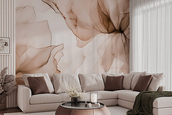 Design abstract floral delicat Design abstract floral delicat