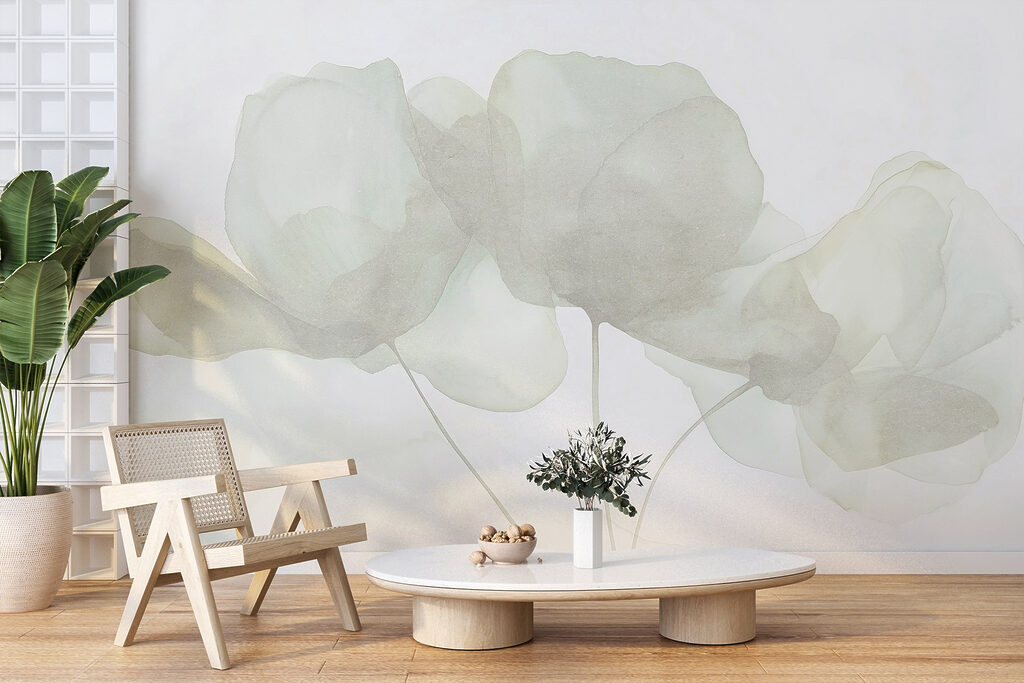 Delicate petals in soft hues