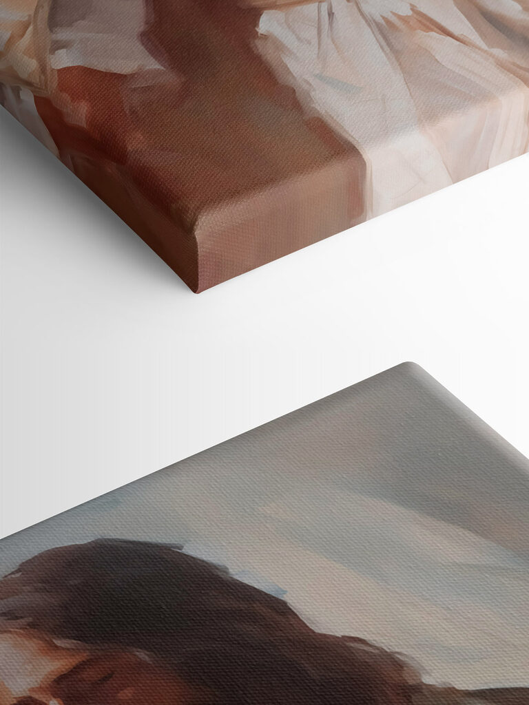 Painting of a man wearing a robe