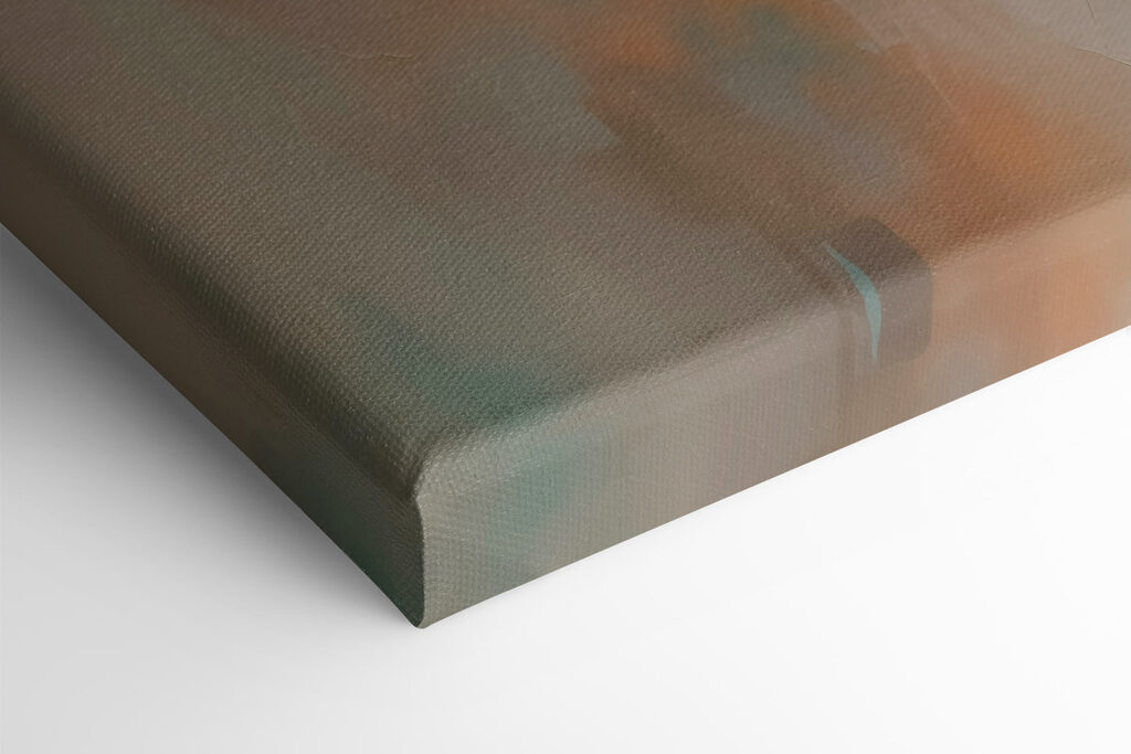 Painting of a woman with wings