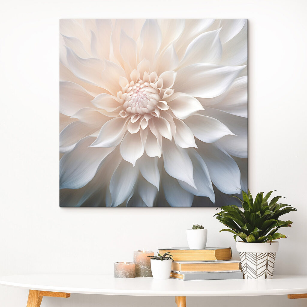 Serenity in floral elegance