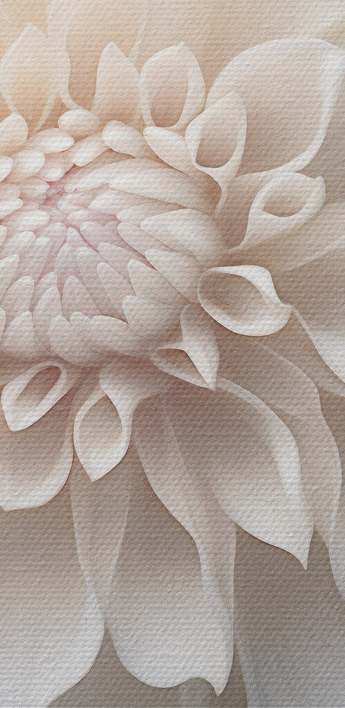 Serenity in floral elegance