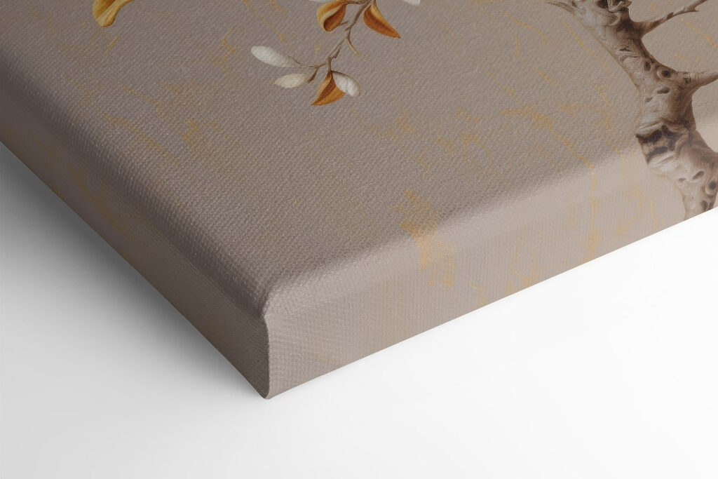 White flowers on a branch