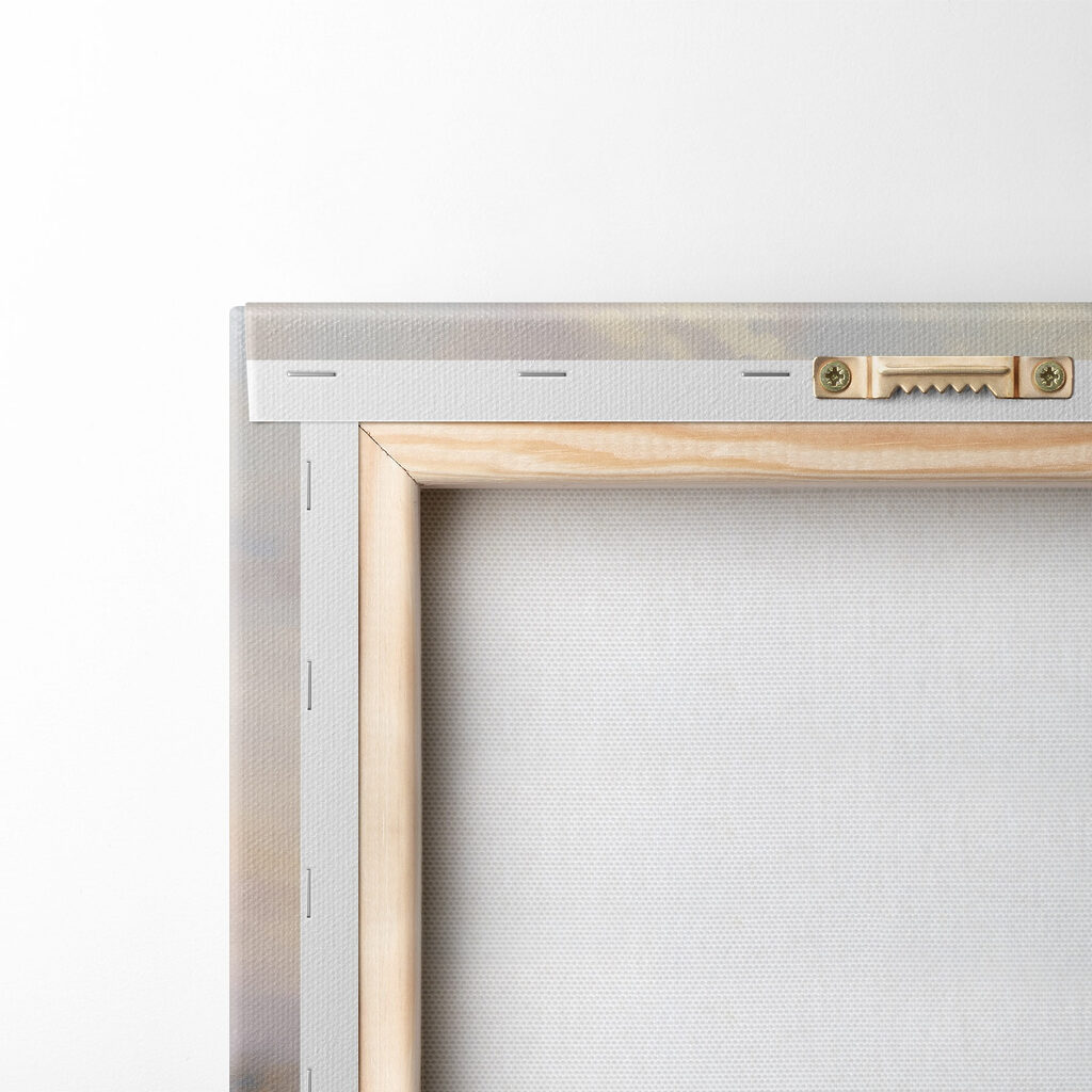 Painting of a tree in a marsh