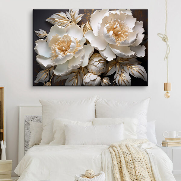 Tablouri Flori delicate în nuanțe delicate