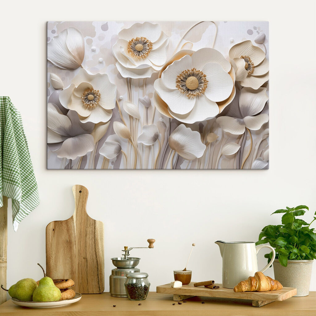 Delicate blooms in soft pastel tones Delicate blooms in soft pastel tones