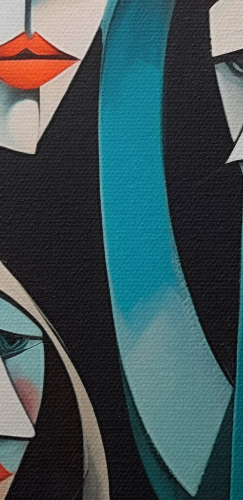 Group of women with different colors Group of women with different colors