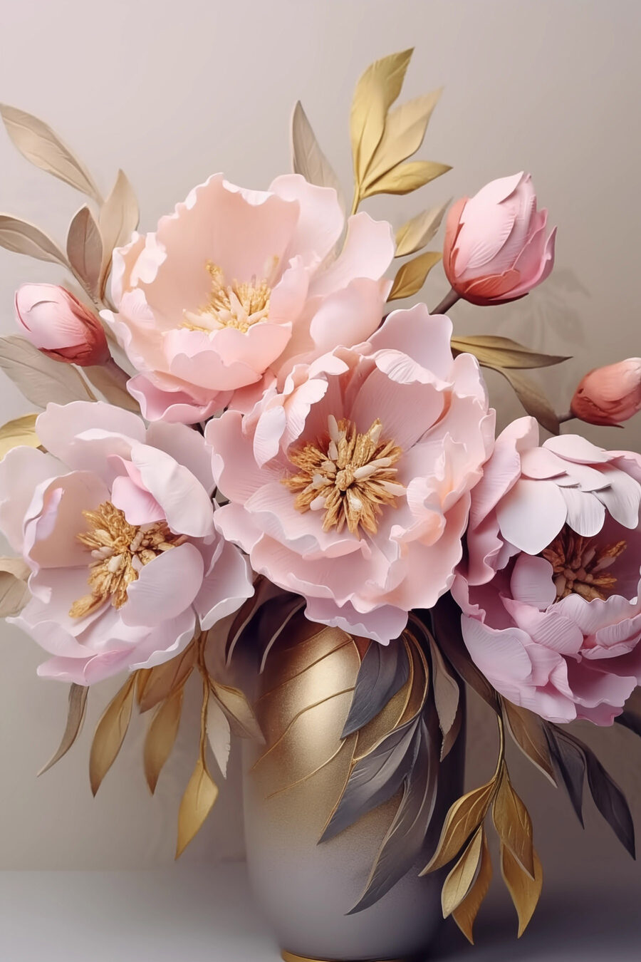 Buchet de flori roz Buchet de flori roz