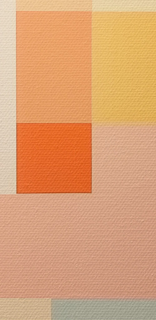 Colorful art piece with different shapes