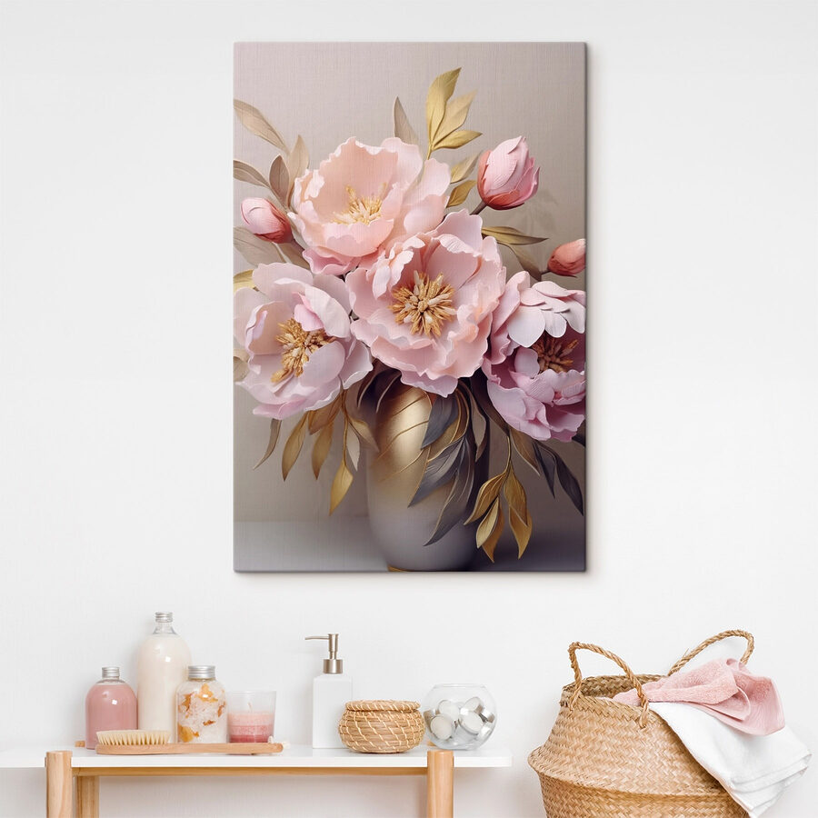 Buchet de flori roz Buchet de flori roz