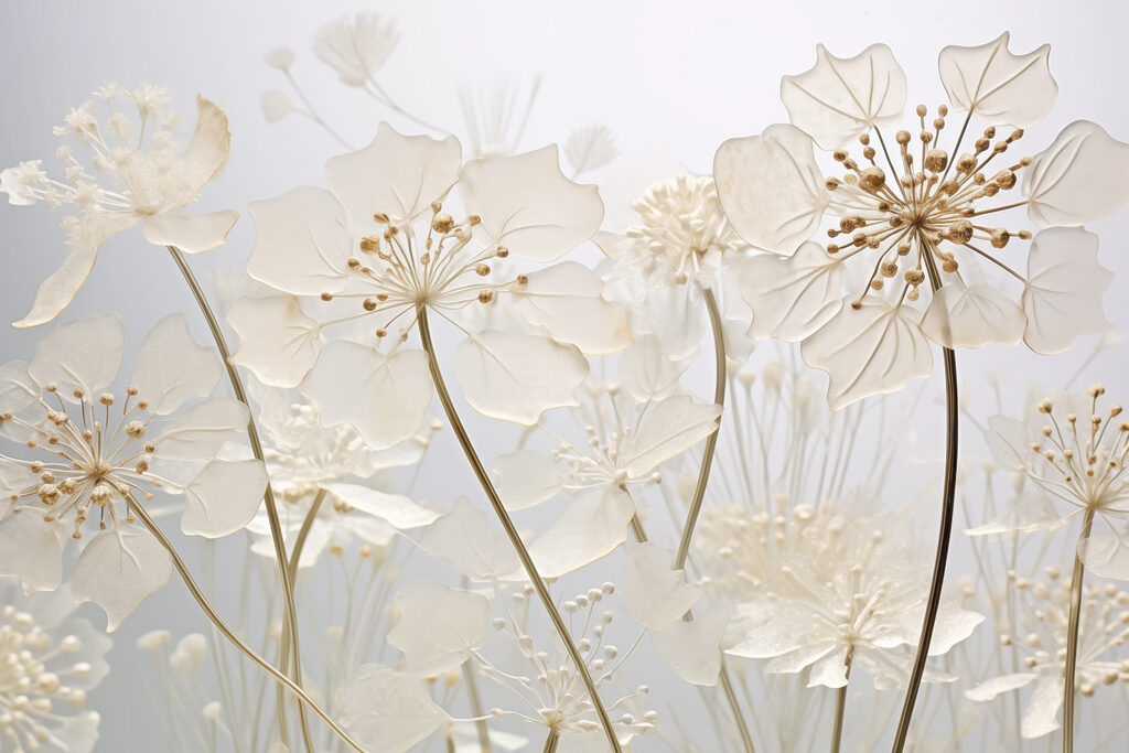Inflorescențe delicate în lumină blândă Inflorescențe delicate în lumină blândă