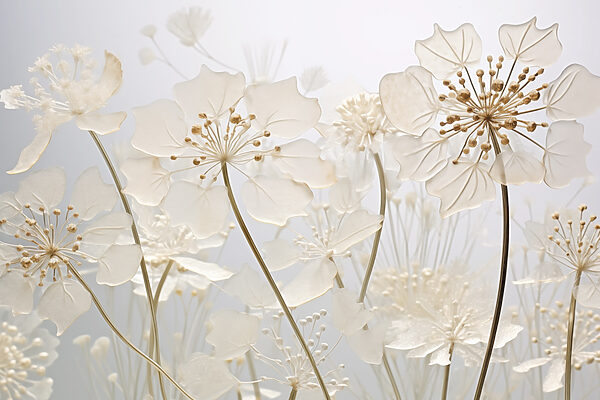Inflorescențe delicate în lumină blândă Inflorescențe delicate în lumină blândă
