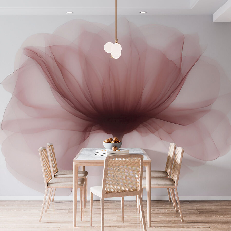 Floare cu o floare transparentă