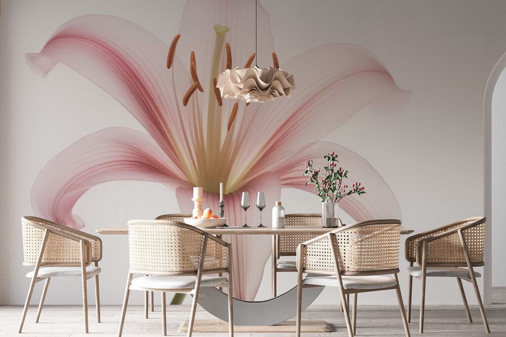 Delicate petals, soft and serene Delicate petals, soft and serene