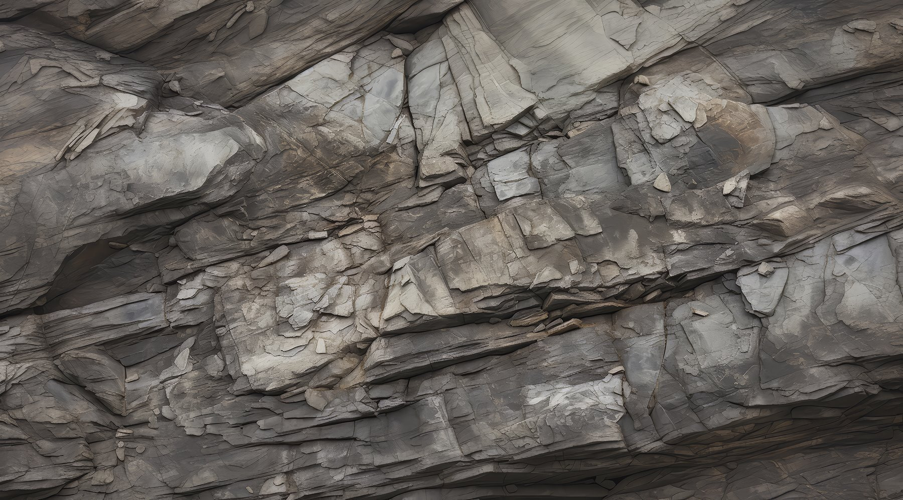 Textured layers of natural rock