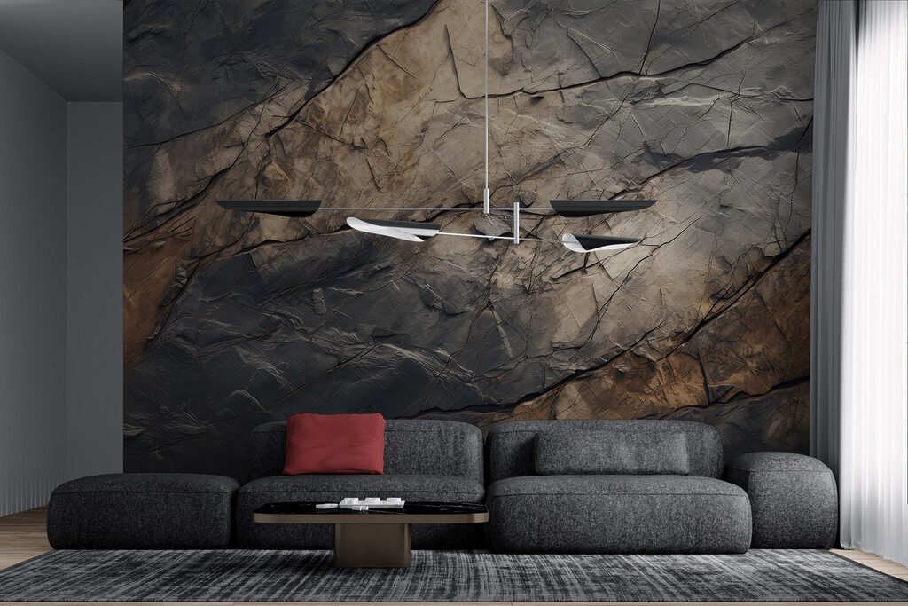 Textured earth tones and intricate patterns Textured earth tones and intricate patterns