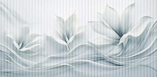 Design floral eteric în tonuri moi Design floral eteric în tonuri moi