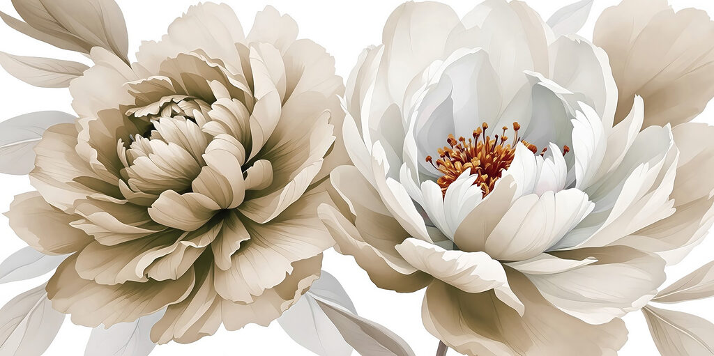 Inflorescențe delicate în nuanțe moi Inflorescențe delicate în nuanțe moi