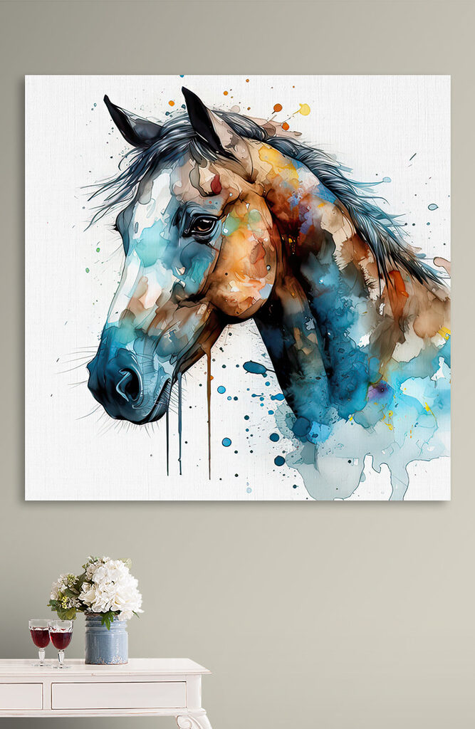 Painting of a horse