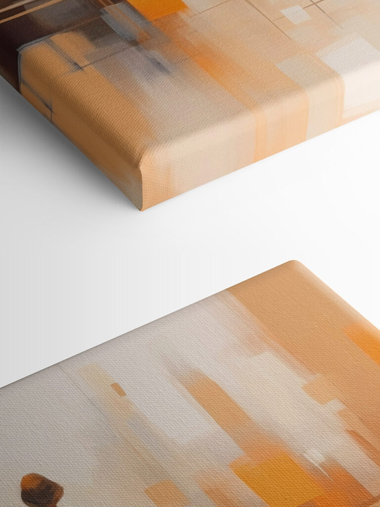 Man and woman walking down a street