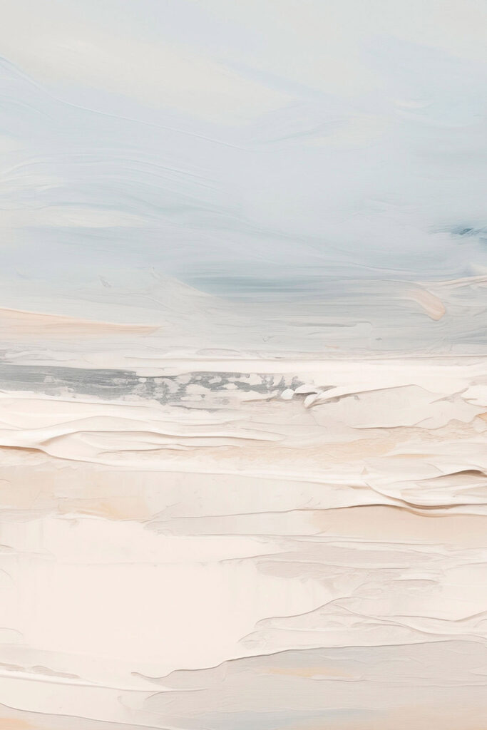 White and blue sky with clouds