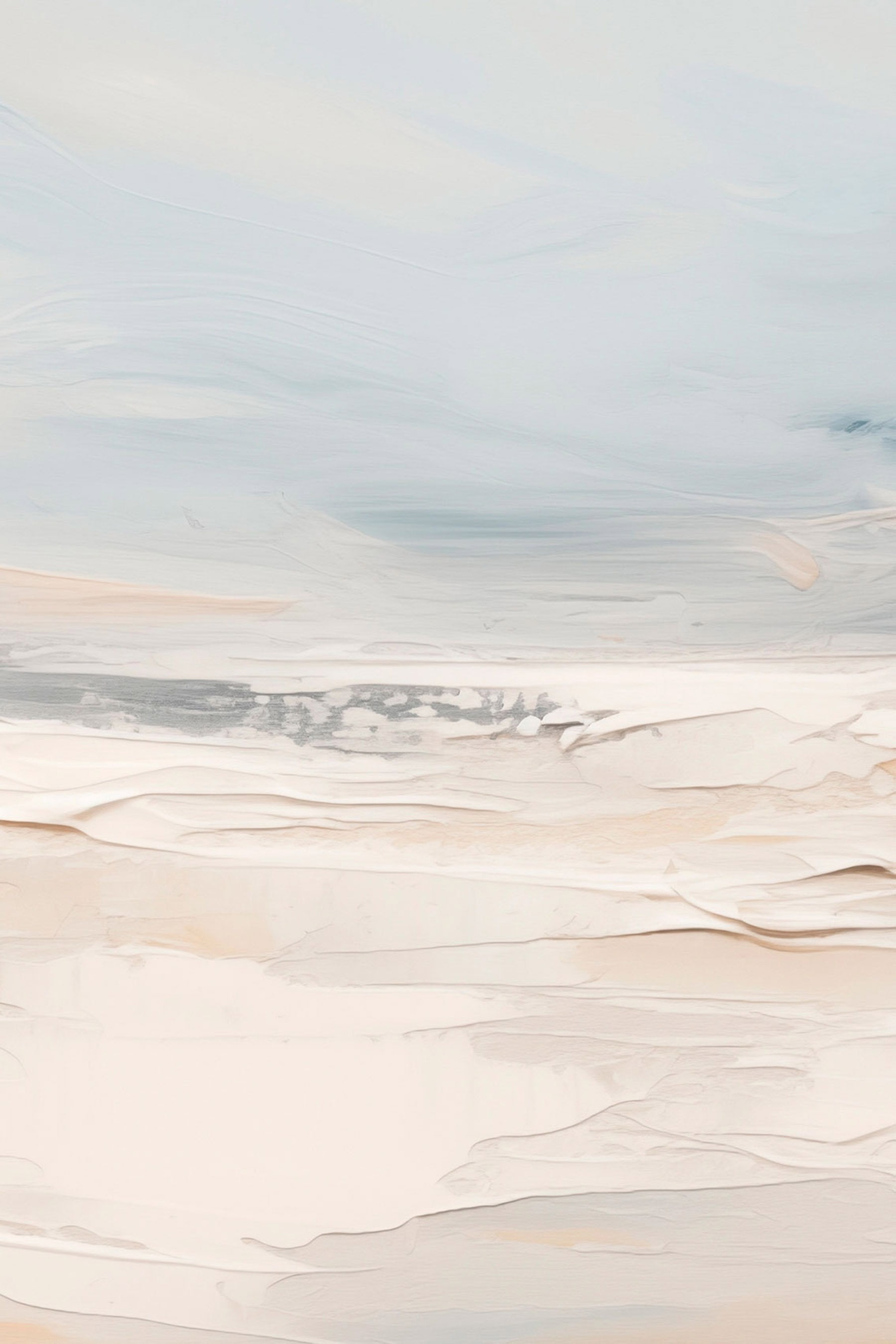 White and blue sky with clouds